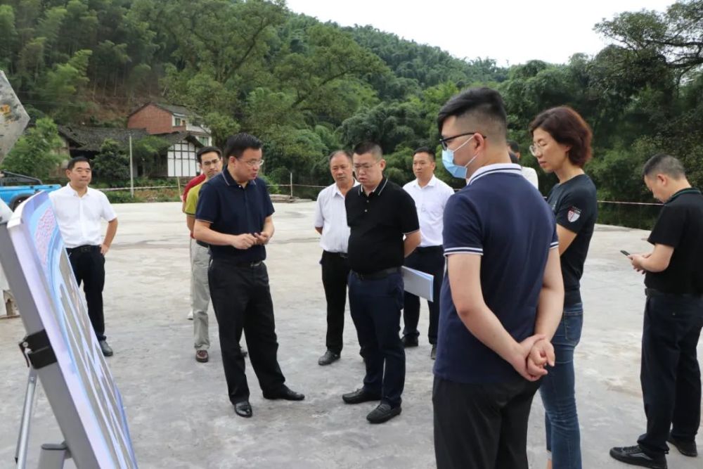 赤水市长朱煜到宝源乡调研乡村振兴工作
