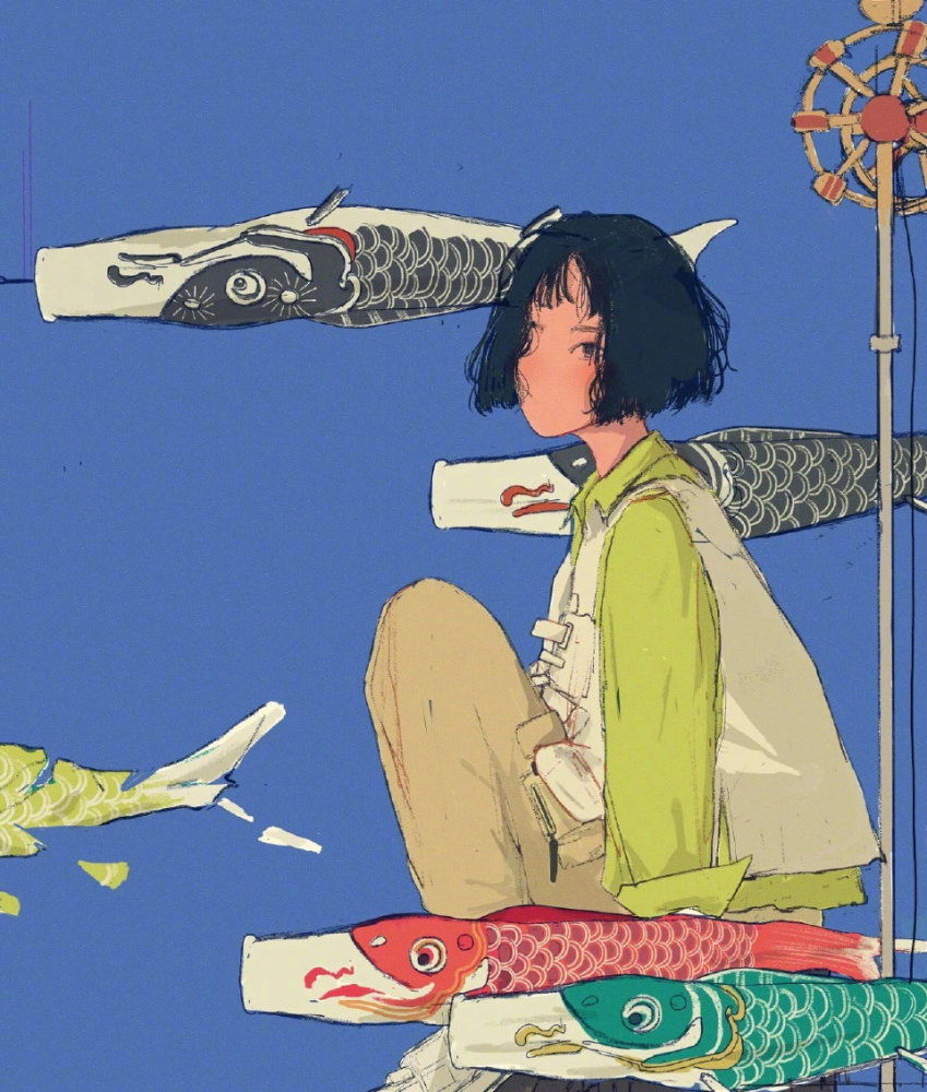 手绘女头|ins风的手绘头像