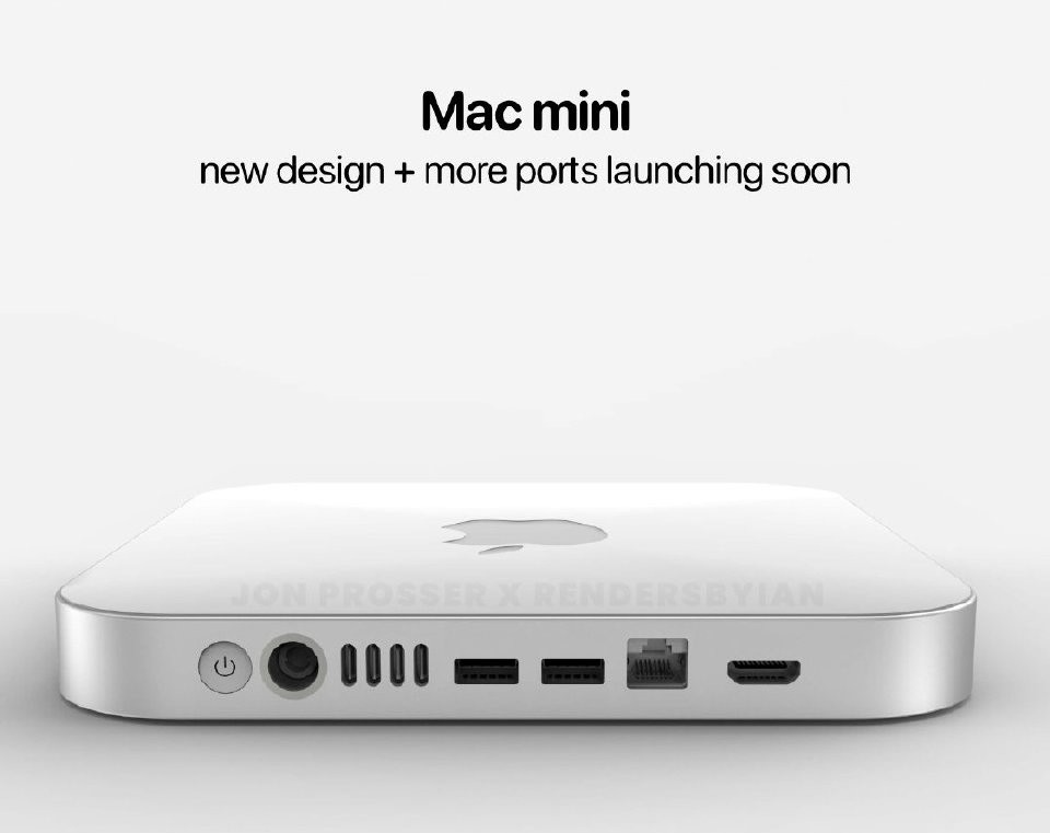 新mac mini极有可能在今年与重新设计后的14/16英寸macbook pro一起