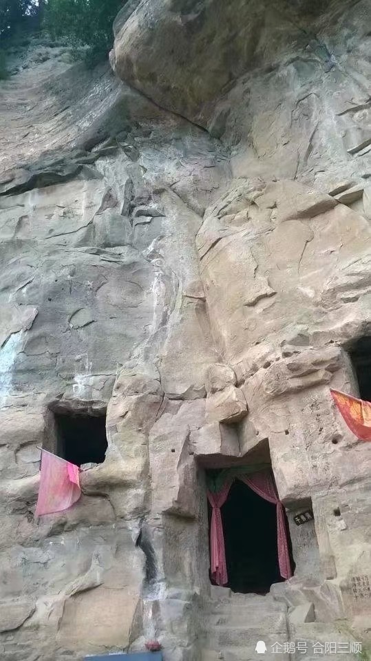 合阳梁山千佛洞美景