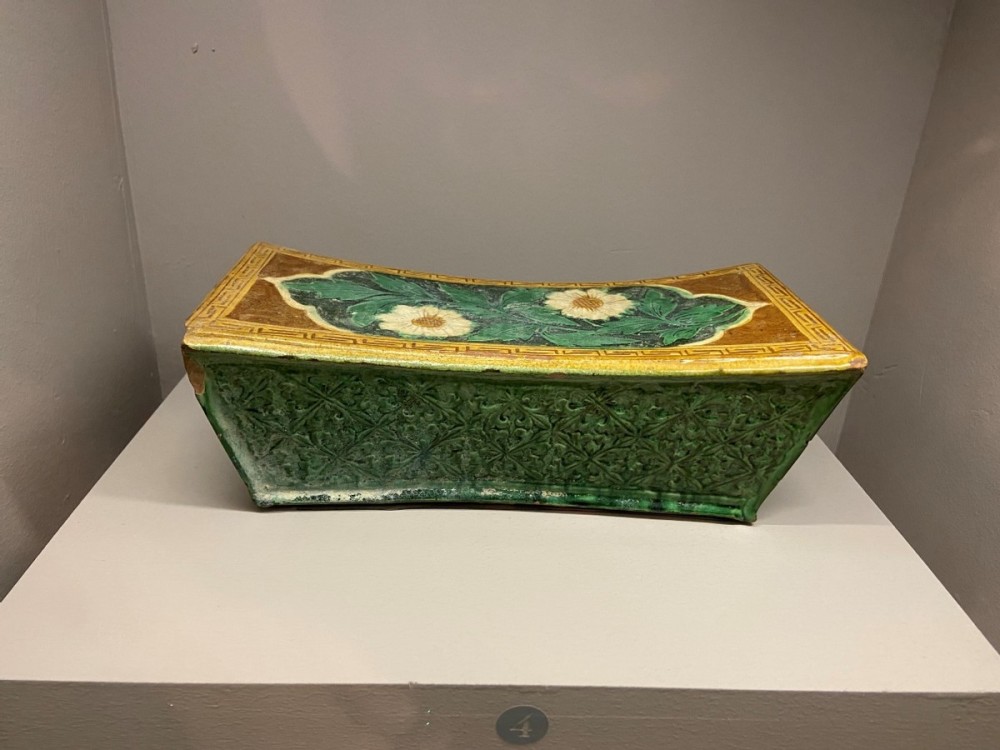 国博:一批漂亮金代三彩瓷枕,是河津窑考古新成果