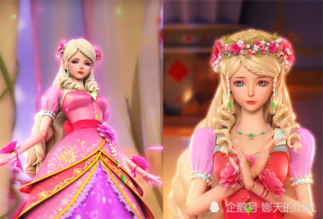 叶罗丽x冰莲花:灵公主戴花环,冰公主换皇冠,她却成动画的遗憾!
