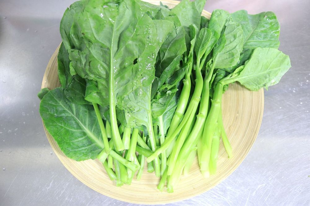 纯素菜白灼芥兰地道粤菜经典做法居家也能做出好味道
