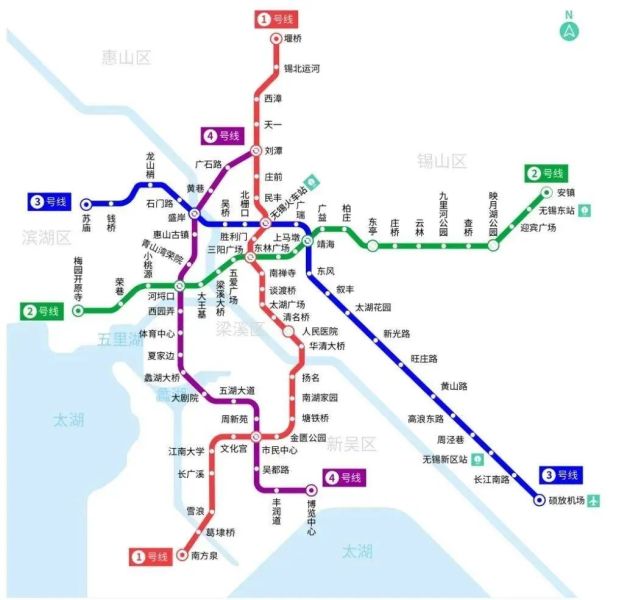 无锡地铁4号线开启空载试运行沿线1000米以内楼盘值得关注