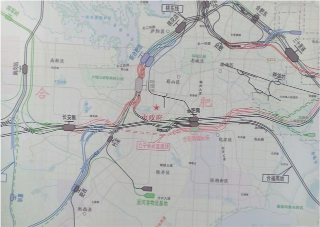 合肥铁路枢纽直通线工程