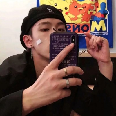 耍酷的帅气男生头像真人图片拽拽的男生头像合集