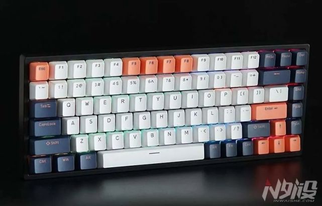 rk84rgbttc金粉轴三模无线机械键盘简评