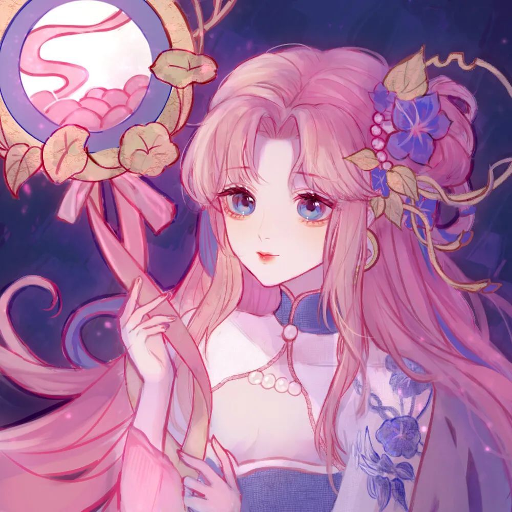 可爱仙气动漫女生头像 | 世事千帆过,前方终会是温柔和月光