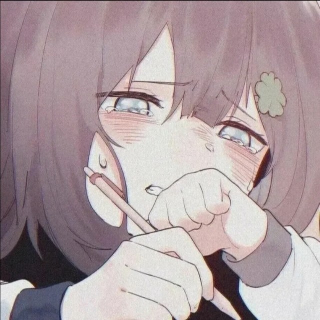 动漫哭泣女头,悲伤逆流成河