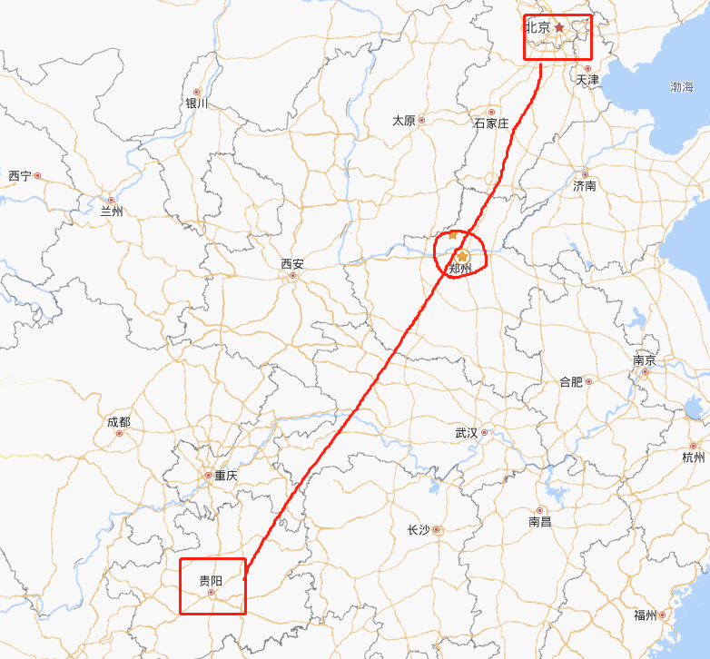 贵州人民其实很渴望修一条"郑贵高铁",实现通达北京之