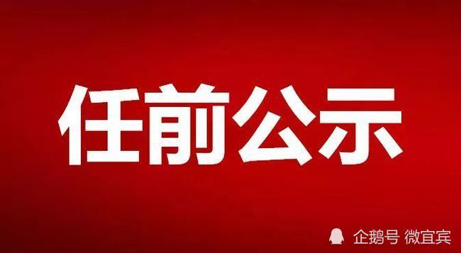 宜宾发布干部任前公示刘毅拟提名为县区长人选