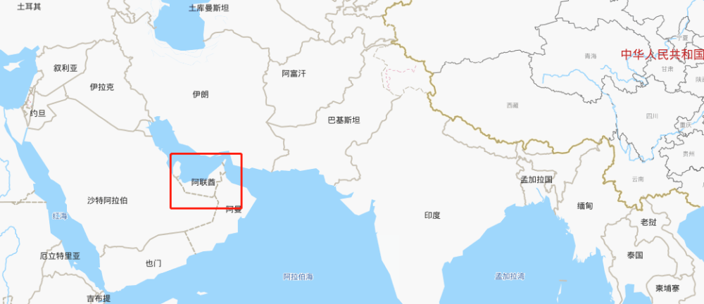 阿拉伯联合酋长国面积 83,600平方公里,人口950万(2019年),外籍人占