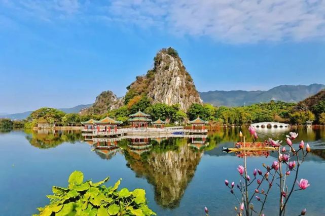 2020年1月,肇庆市星湖旅游景区获评国家5a级旅游景区(聂伟健 摄)