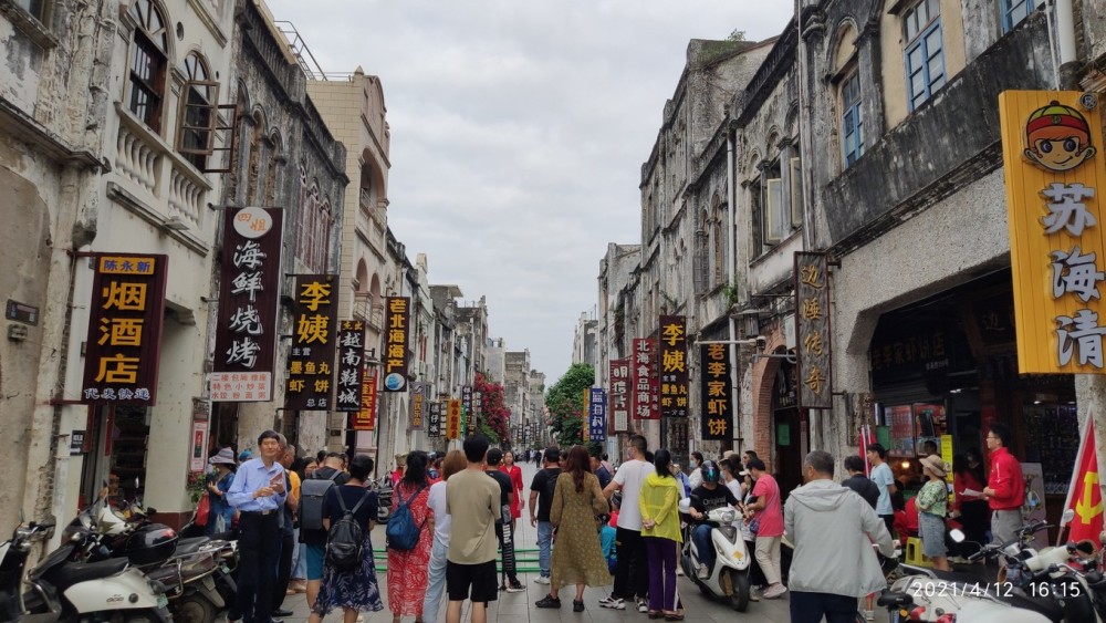 北海老街集历史文化美食美景一条街