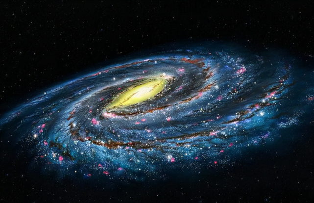 nasa天文学家:人马座旋臂出现异常偏折,银河系正在断裂?