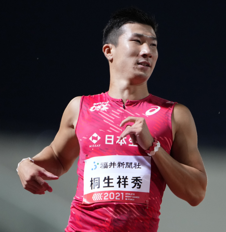 作为日本破10秒第一人,桐生祥秀今年遭遇脚伤,无缘奥运资格,受到