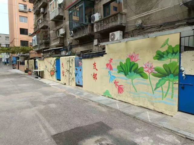 【创城】彩绘文化墙,扮靓旧小区