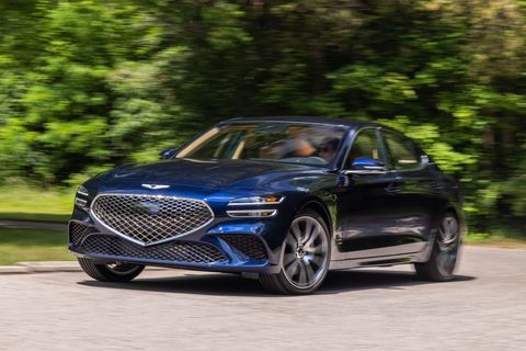 2022款捷尼赛思genesis g70 3.3t为运动型轿车市场升温