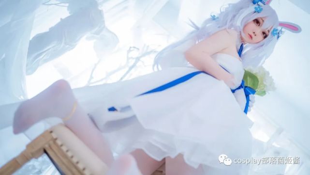 cos:碧蓝航线拉菲白兔与誓约cos正片@sayako