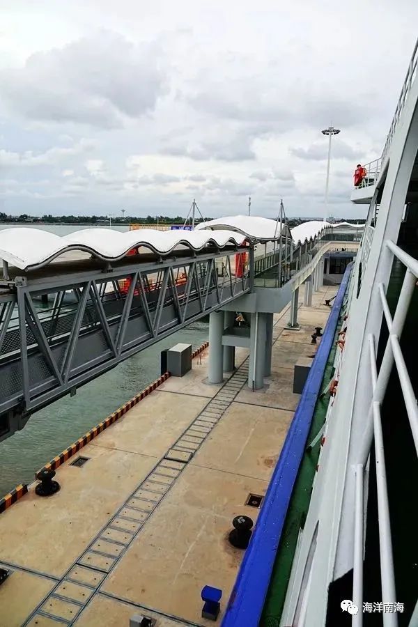 全球最大客货滚装码头徐闻港轮船进港体验小记