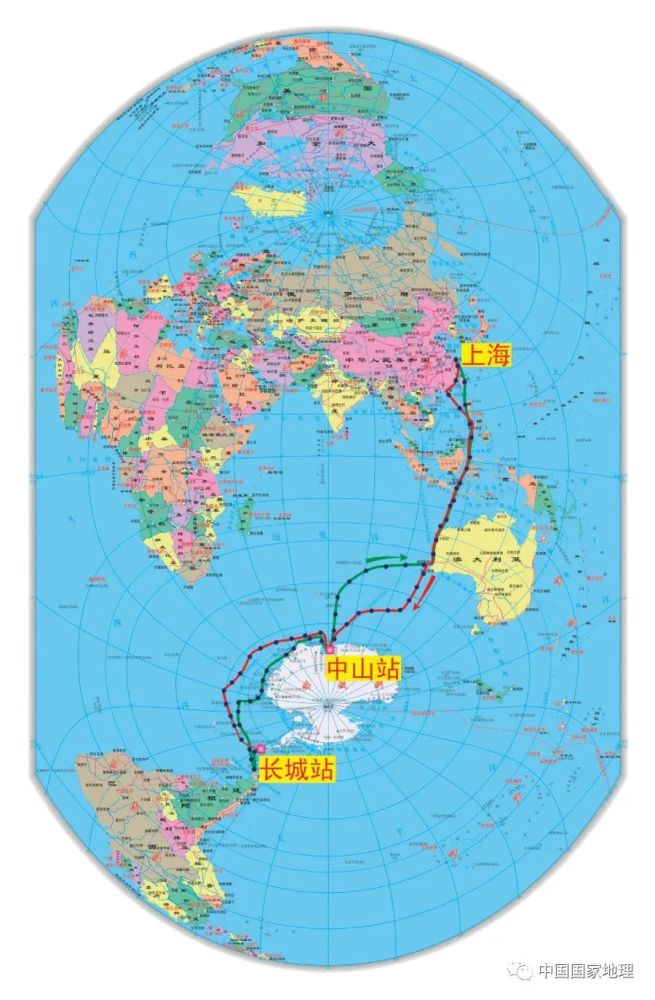 和4/5的国家都位于北半球所以《北半球版世界地图》尤显重要郝晓光