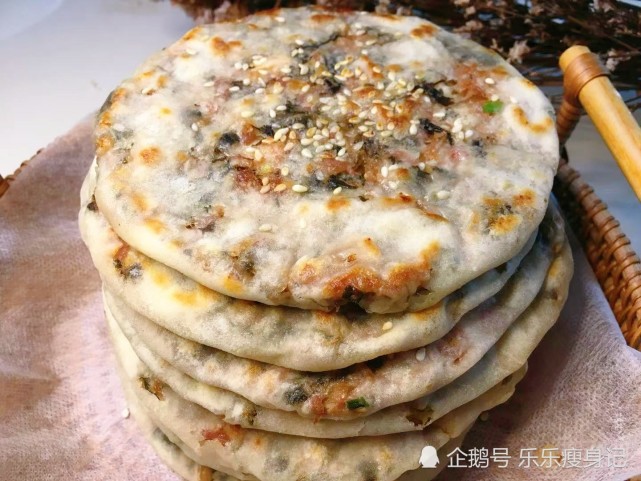 不油腻,连吃5天都不过瘾|梅干菜|梅干菜肉饼|肉馅|面团|肉饼|香酥脆