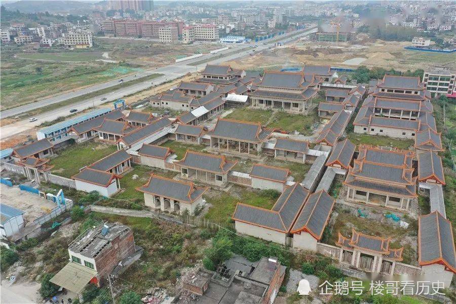 在建的武冈市岷王府建筑群
