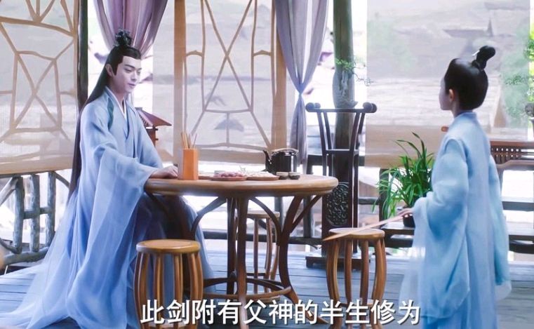 任何神兵利器都不是对手,说明元神剑的威力要远远大于古帝剑,太苍枪