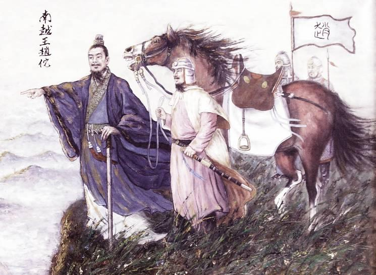 作为当时岭南领导的任嚣清楚地认识到了天下形势的变化,在去世前将