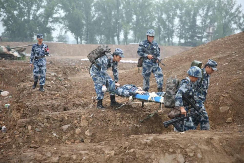 超燃野战医疗队的这场跨区考核战味浓