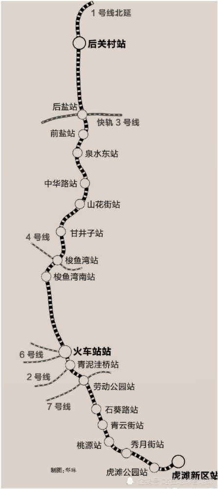 大连地铁线网图及所有线路站点集锦