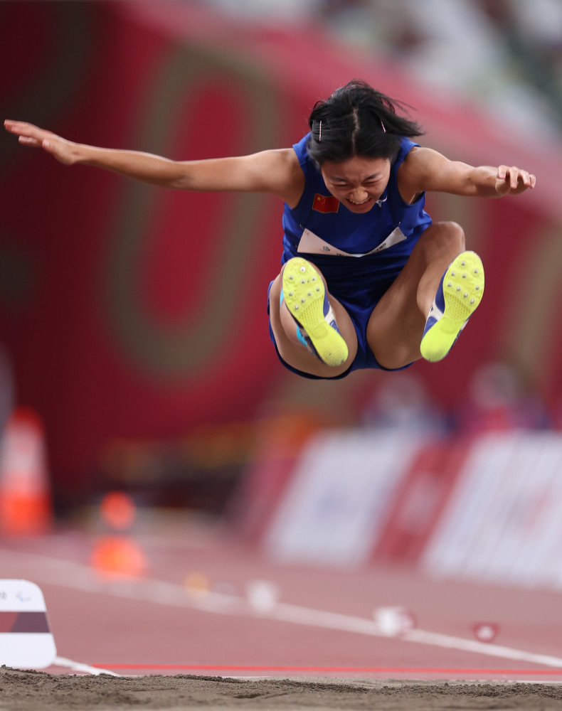 (东京残奥会)田径——文晓燕夺得女子跳远t37级冠军