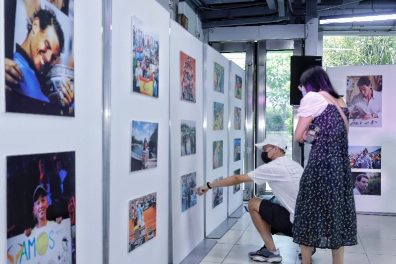 特别方式致敬网球传奇!"加油,纳达尔"主题摄影展广州开幕