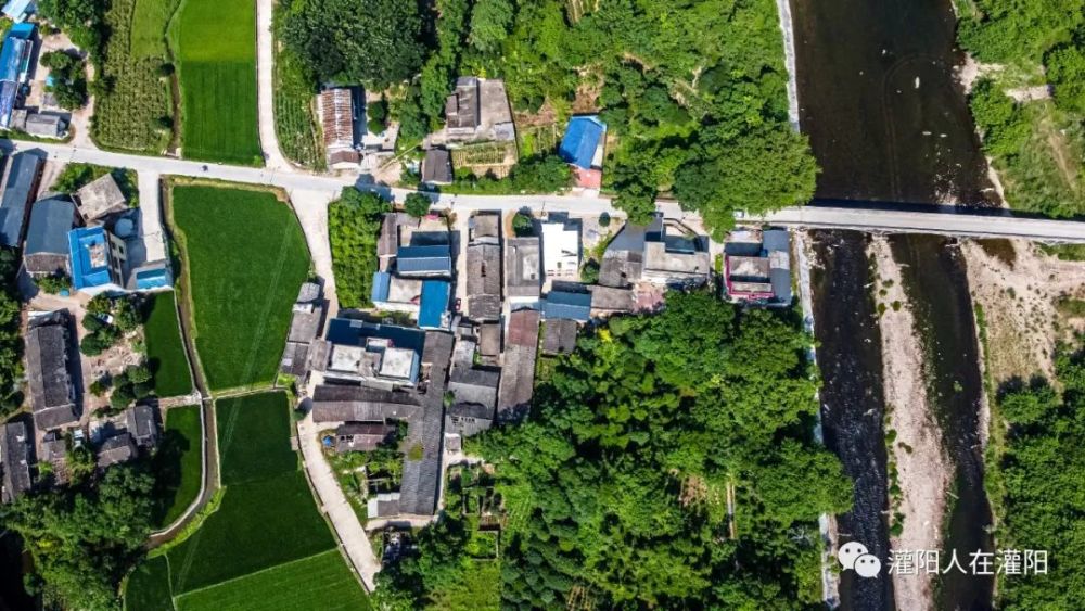 聊聊灌阳县最小的乡观音阁,看看无人机镜头下的美景