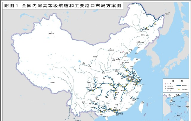 我国高速公路限重46吨,江苏省基本内河航道1000吨起步,如果按大家常见