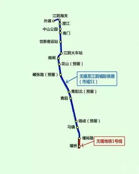 无锡地铁线网图及所有线路站点集锦