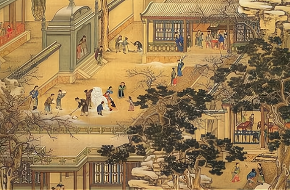 500年前的明代古画,放大后仔细一瞧,角落中的男人足以改变历史|画家