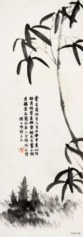 齐白石写竹,写的就是情趣!