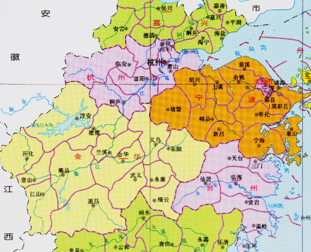 浙江省的区划调整,11个地级市之一,金华市为何有9个区县?