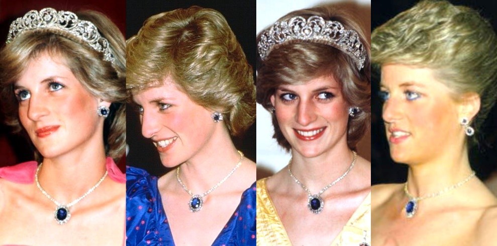 土豪的沙特王室:送戴安娜蓝宝石5件套,送卡米拉两套红