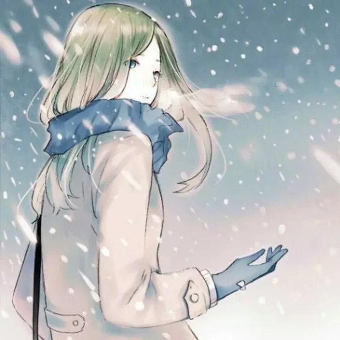 动漫闺蜜头像:星际辽阔,遇见你的那一刻,陷落整个宇宙