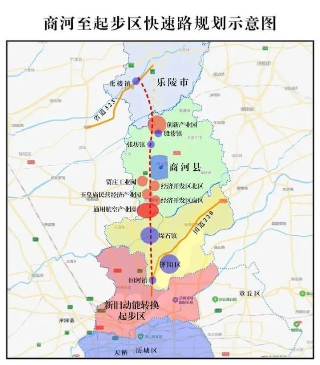 商河县城市交通:一纵三横路网"铁公机"畅达未来