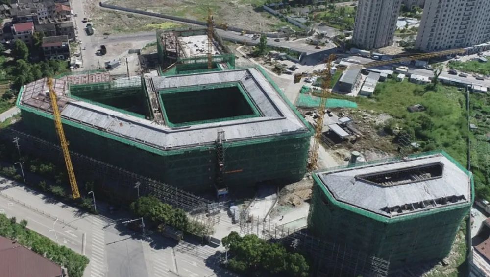 台州东浦中学迁建工程最新进度!预计明年6月完工并交付使用