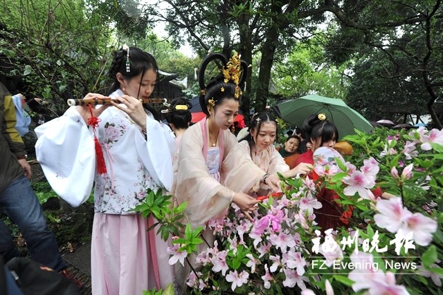 祭花神,行花令,吃花糕…福州有个"花朝节"