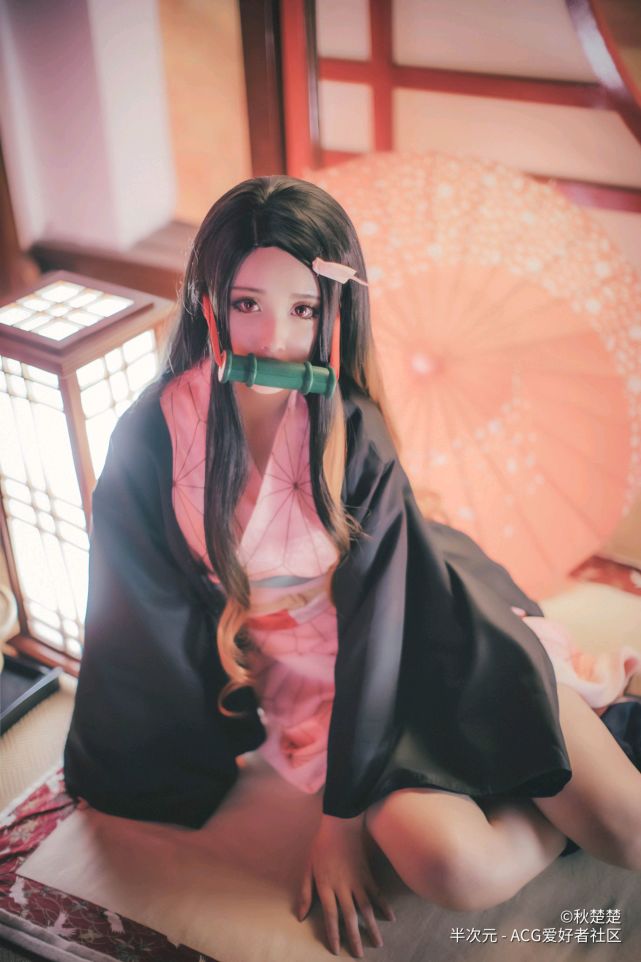 cos正片#cosplay#祢豆子cos6767鬼灭之刃