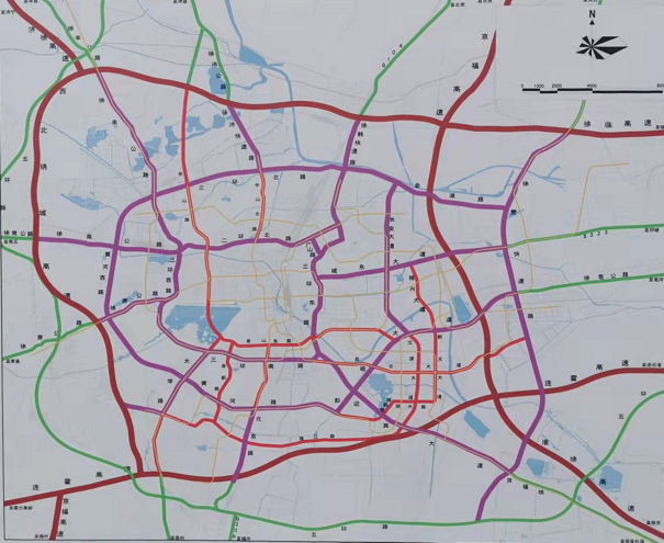 建设完成后将实现徐州市区"两心"区域10分钟进入快速路网,各组网15