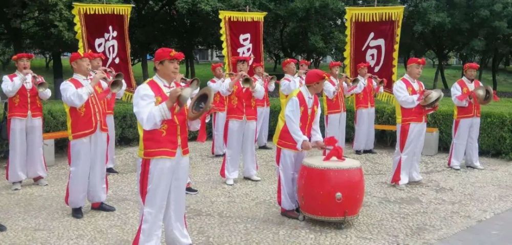 旬邑唢呐为十四运火炬传递加油助威!