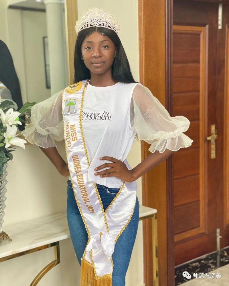 2021赤道几内亚世界小姐年方20,颜值超过上届世界小姐冠军