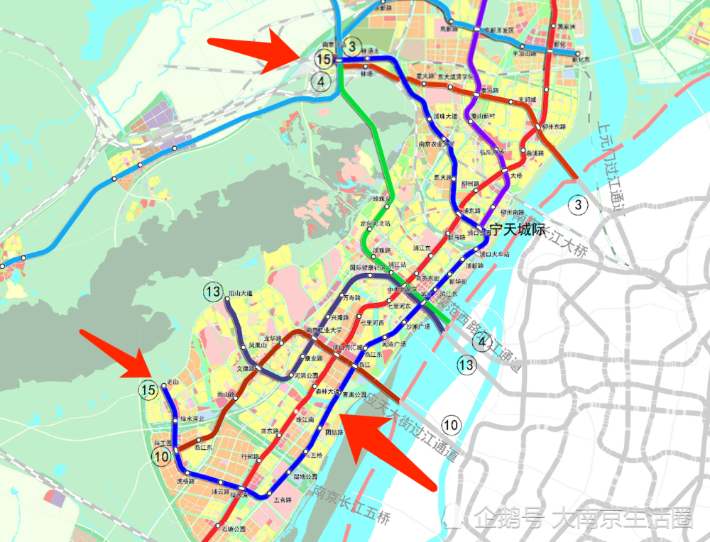 南京地铁15号线或东延至仪征