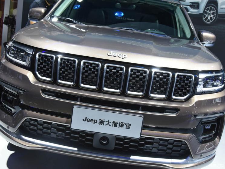 细节升级有看点 车展实拍jeep大指挥官